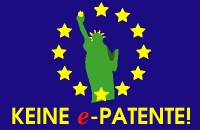 Keine e-Patente! Stimmt alle mit ab, es geht um die Zukunft!